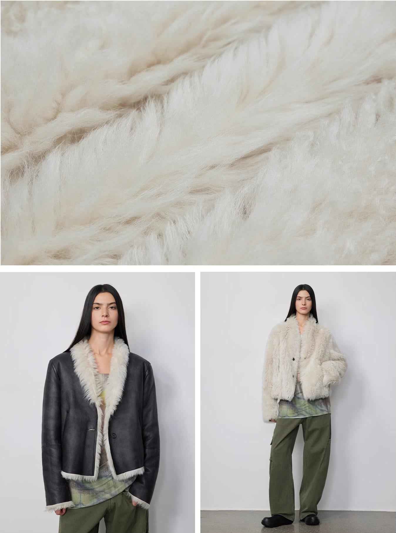 Abrigo reversible de piel auténtica con cuello alto y acabado premium Women's Fashion - Women's Clothing - Jackets & Coats - Real Fur | Zulter VIP .
