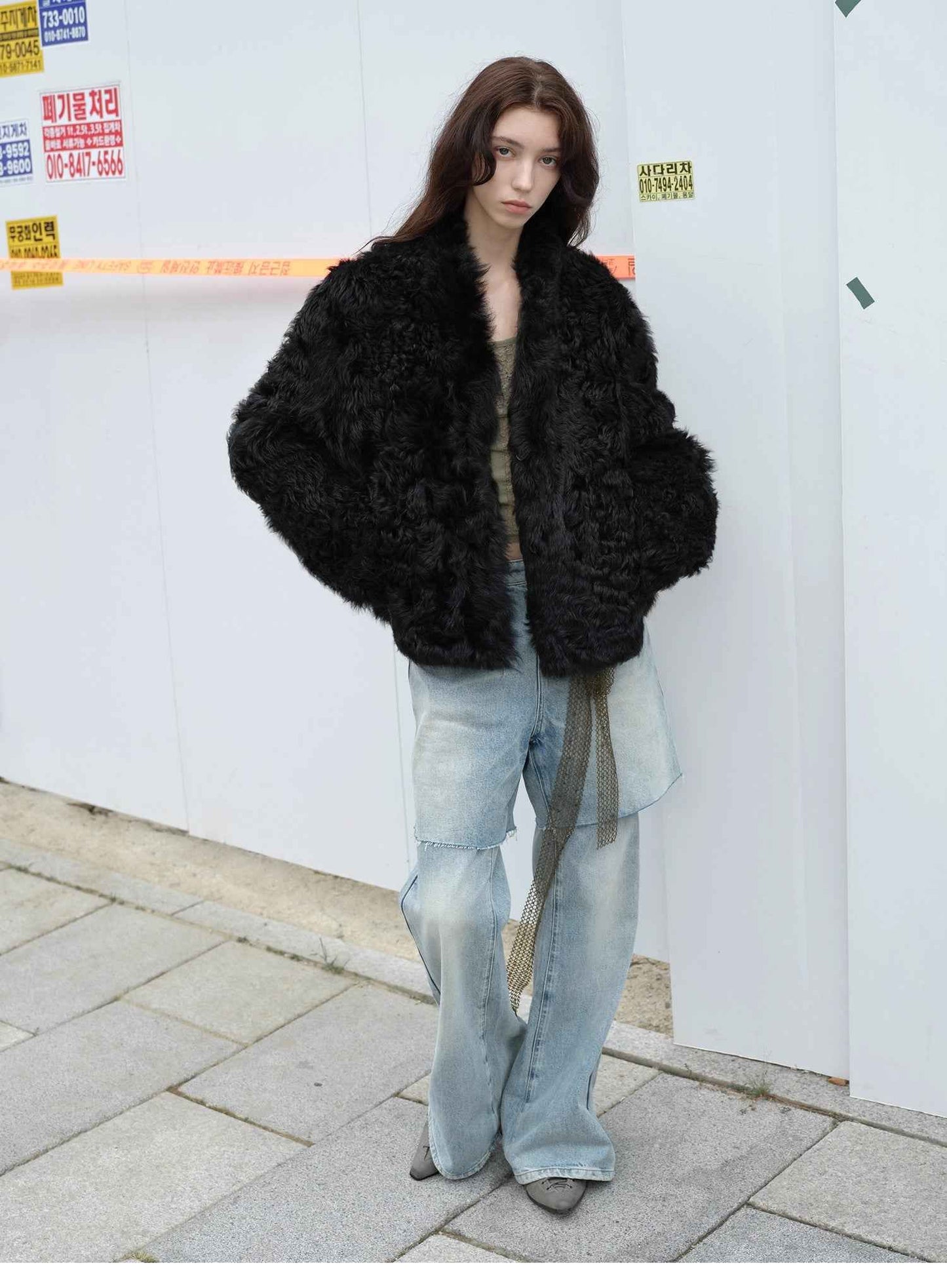 Abrigo reversible de piel auténtica con cuello alto y acabado premium Women's Fashion - Women's Clothing - Jackets & Coats - Real Fur | Zulter VIP .