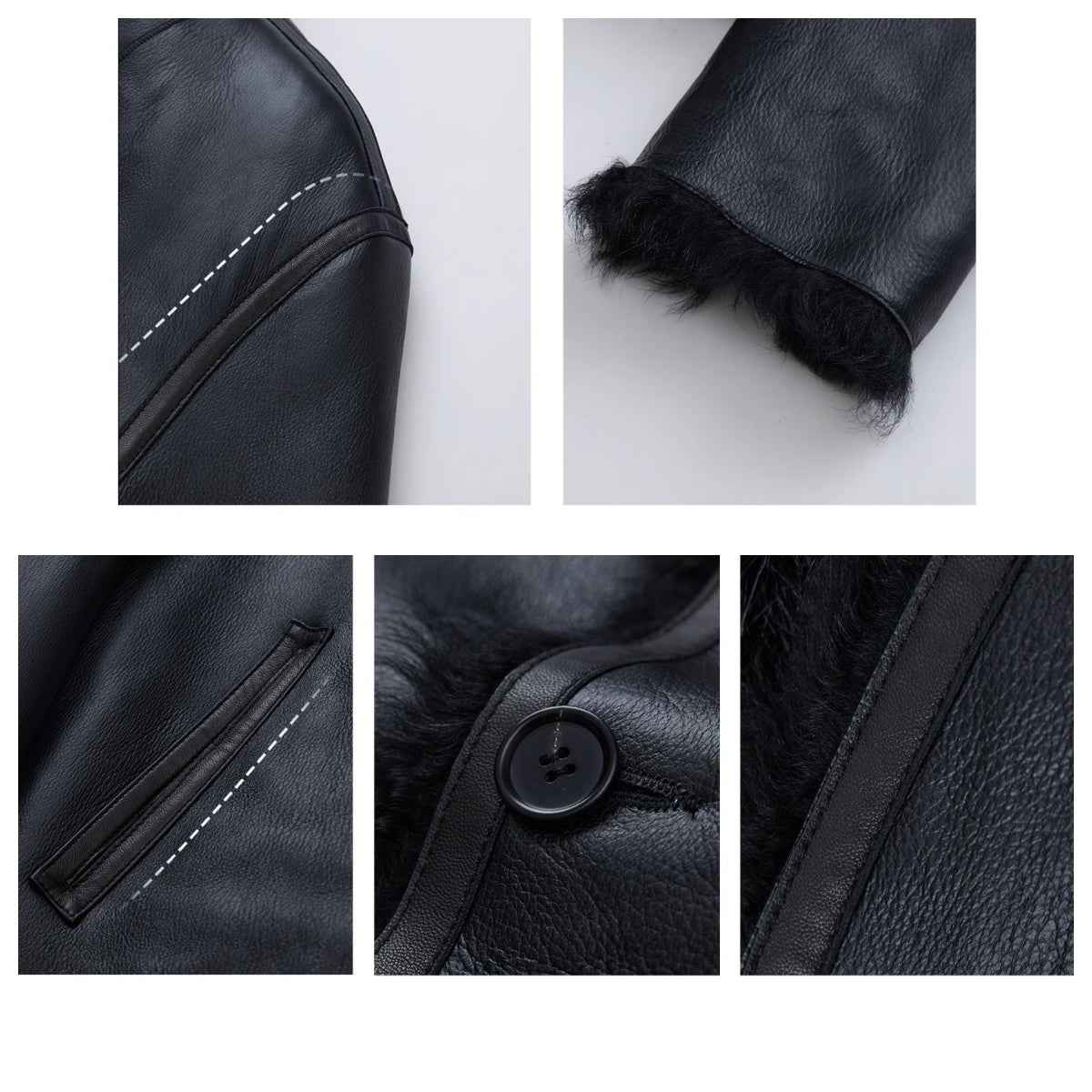Abrigo reversible de piel auténtica con cuello alto y acabado premium Women's Fashion - Women's Clothing - Jackets & Coats - Real Fur | Zulter VIP .