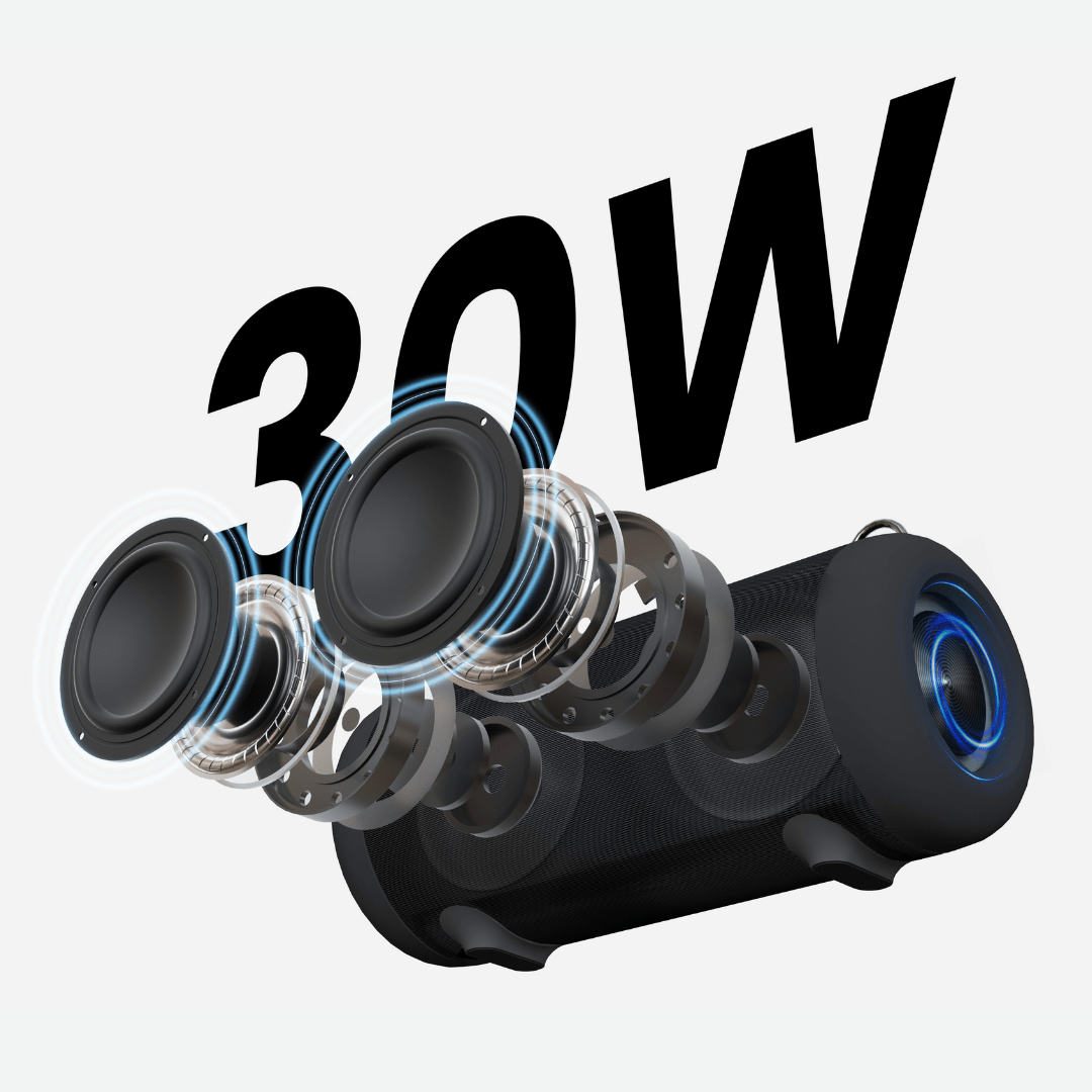 Altavoz portátil Bluetooth resistente al agua IPX7 | Sonido 30 W Consumer Electronics - Speakers - Portable Speakers | Zulter VIP