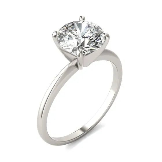 Anillo de compromiso solitario con diamante cultivado de 2 quilates en oro blanco de 14K Jewelry & Accessories - Rings | Zulter VIP .