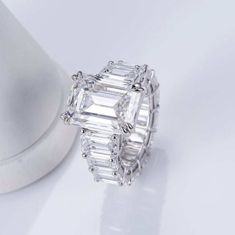 Anillo de diamante 8.7 quilates en platino 950 con certificación IGI | Zulter VIP .