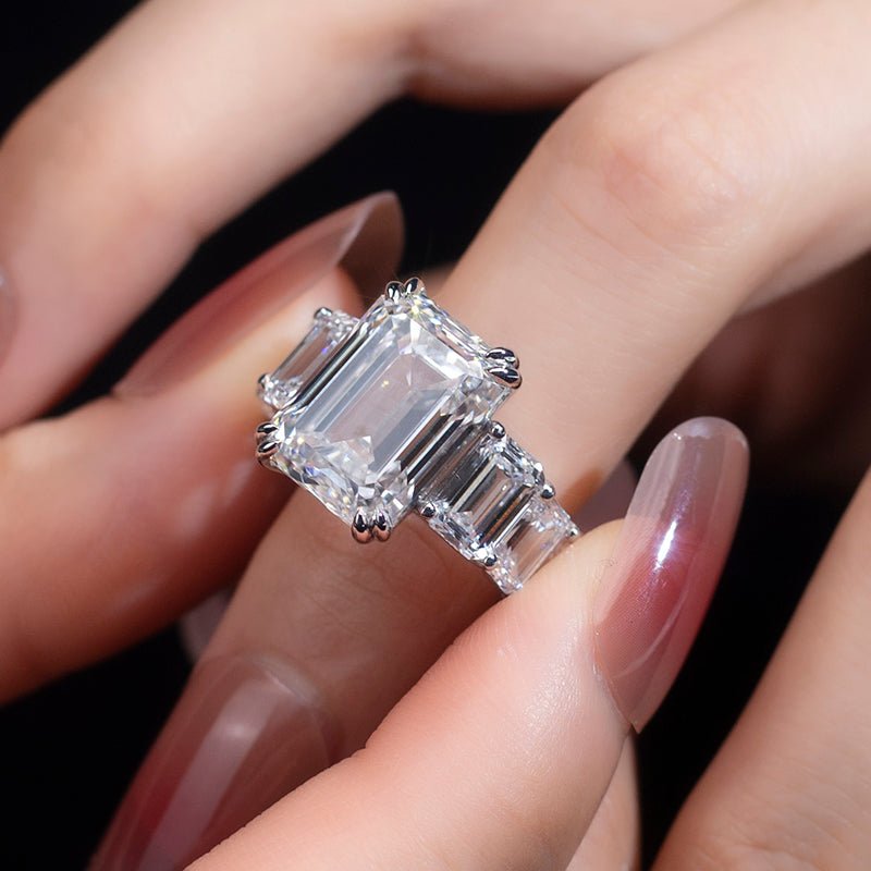 Anillo de diamante 8.7 quilates en platino 950 con certificación IGI | Zulter VIP .