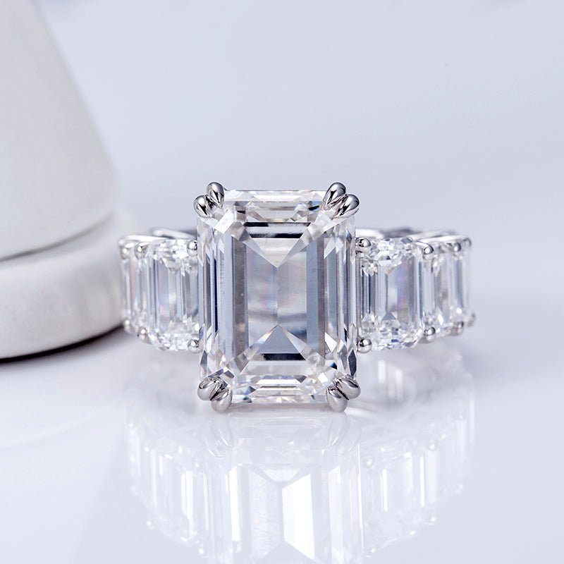 Anillo de diamante 8.7 quilates en platino 950 con certificación IGI | Zulter VIP .