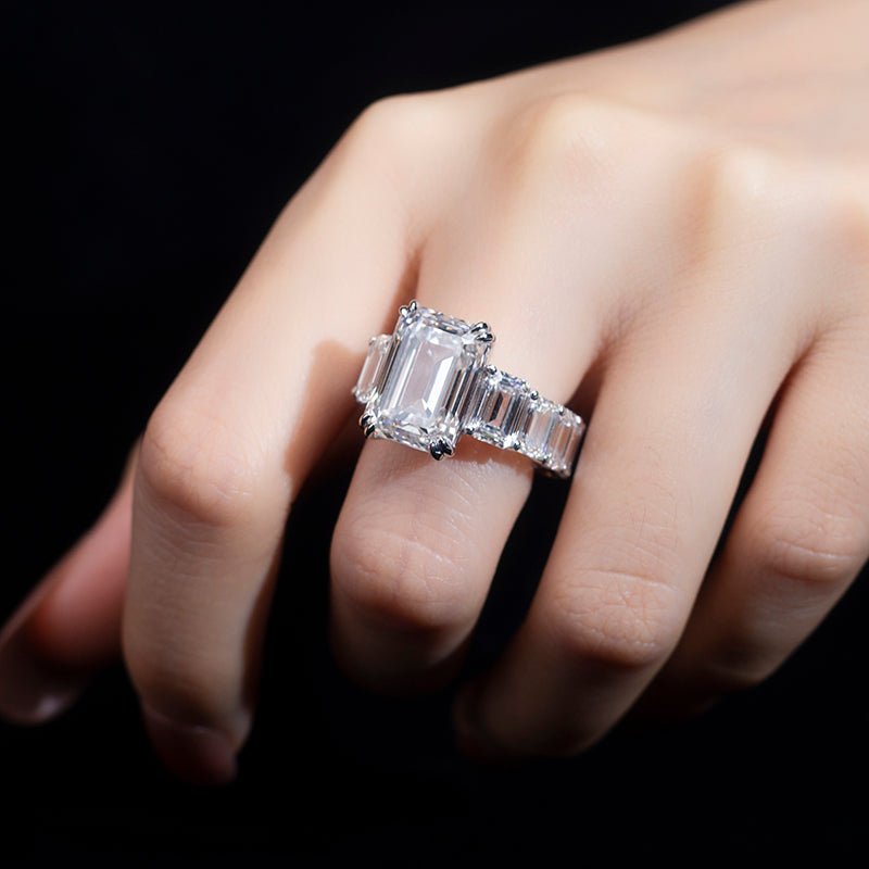 Anillo de diamante 8.7 quilates en platino 950 con certificación IGI | Zulter VIP .