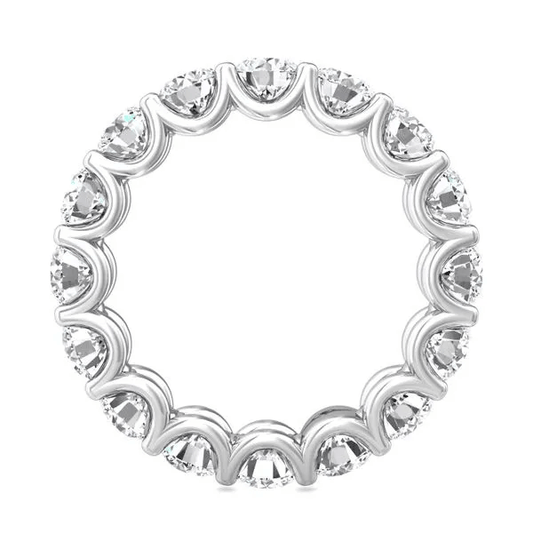 ✨ Anillo de Eternidad con Diamantes Cultivados en Laboratorio – Certificado AGI, Oro de 14 Quilates ✨ Jewelry & Accessories - Rings | Zulter VIP