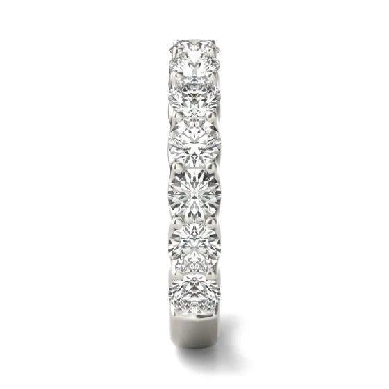 Anillo de media eternidad con diamantes cultivados de 2,07 quilates en oro blanco de 14K Jewelry & Accessories - Rings | Zulter VIP .