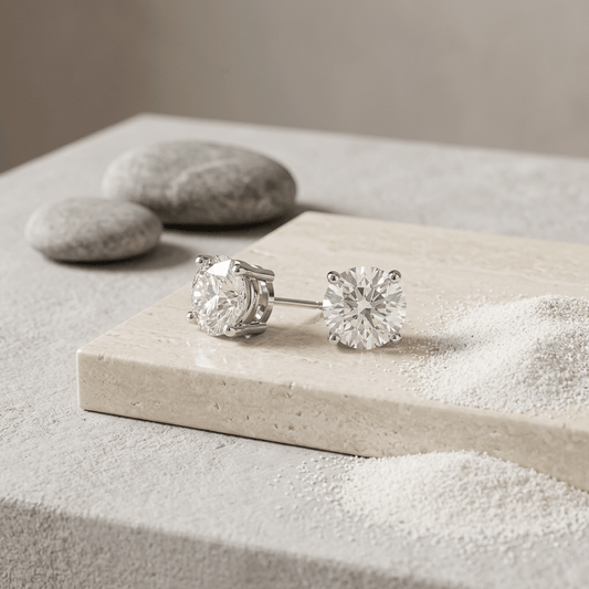 Aretes de diamantes de lujo cultivados en laboratorio – 2.00 CTW, edición exclusiva Jewelry & Accessories - Earrings - Stud Earrings | Zulter VIP .
