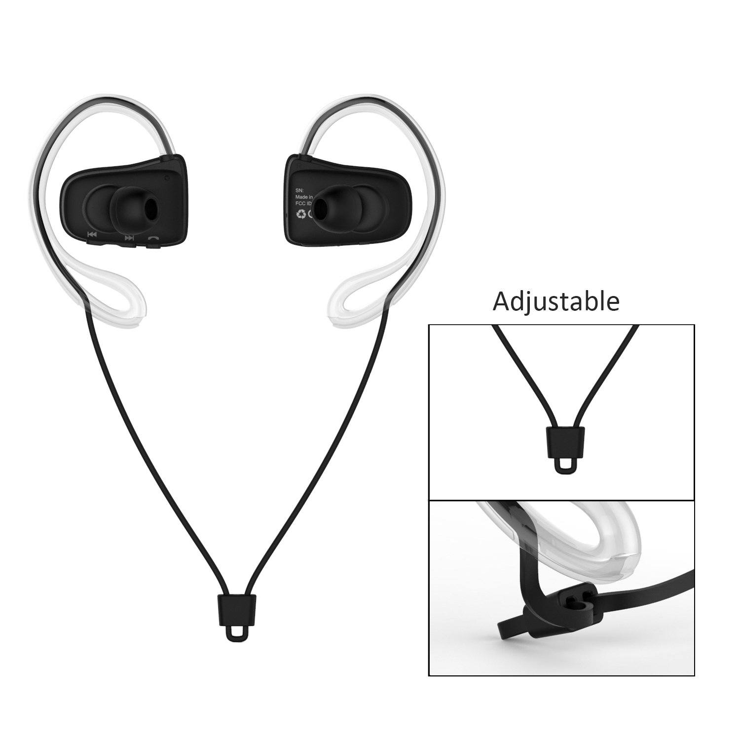 Auriculares Deportivos Bluetooth BSport con Micrófono Doble y Resistencia al Agua Consumer Electronics - Earphones & Headphones - Bluetooth Earphones & Headphones | Zulter VIP