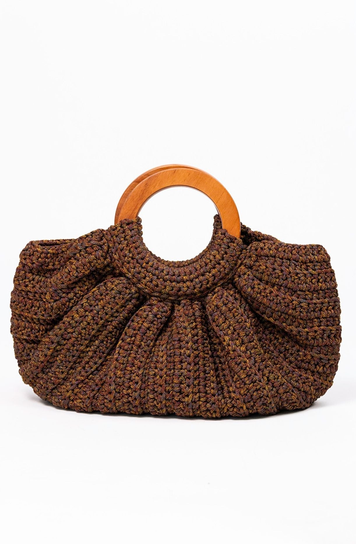 Bolso artesanal con alma de madera natural y elegancia atemporal Bags & Luggage - Women's Bags - Top - Handle Bags | Zulter VIP .