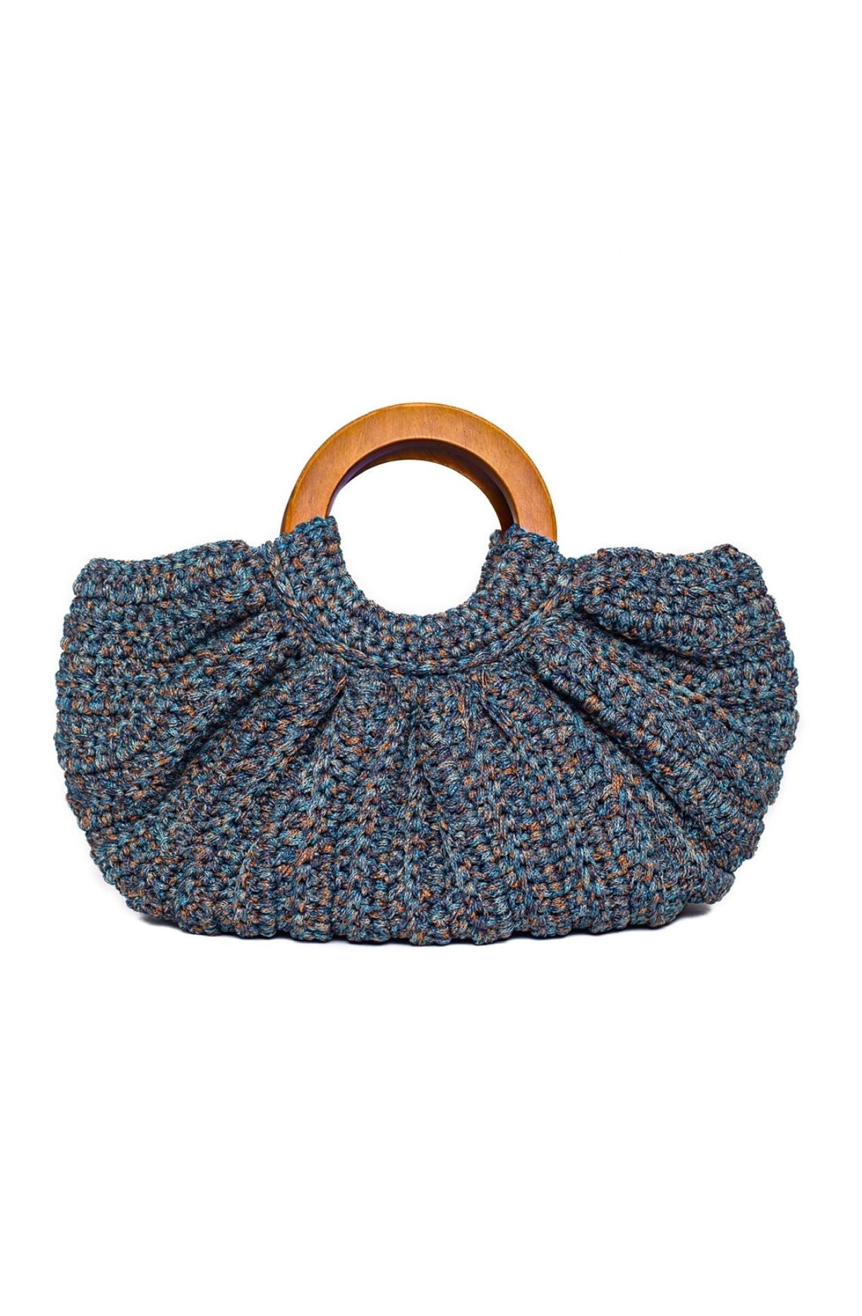 Bolso artesanal con alma de madera natural y elegancia atemporal Bags & Luggage - Women's Bags - Top - Handle Bags | Zulter VIP .