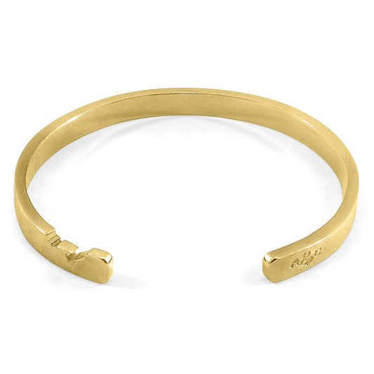 Brazalete oro amarillo 9 quilates diseño ancla recortada Jewelry & Accessories - Fine Jewelry - Bracelets & Bangles | Zulter VIP .