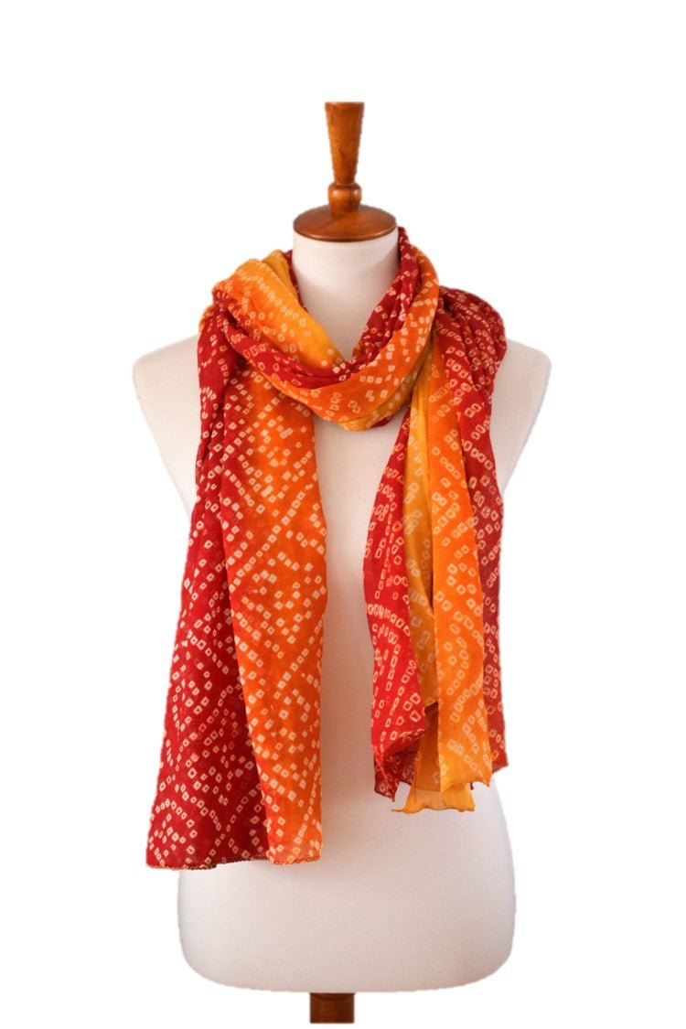 Bufandas de Seda con Diseño Tie - Dye (Exclusivas) Women's Fashion - Women's Accessories - Women's Scarves | Zulter VIP .