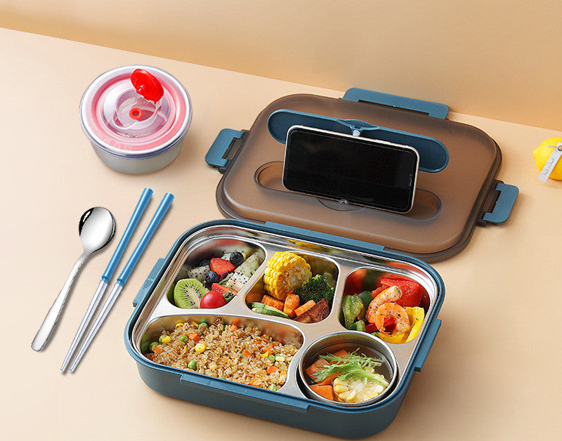 "Die Lunchbox, die Ihr Essen umarmt - frisch und bereit, es überall zu genießen".