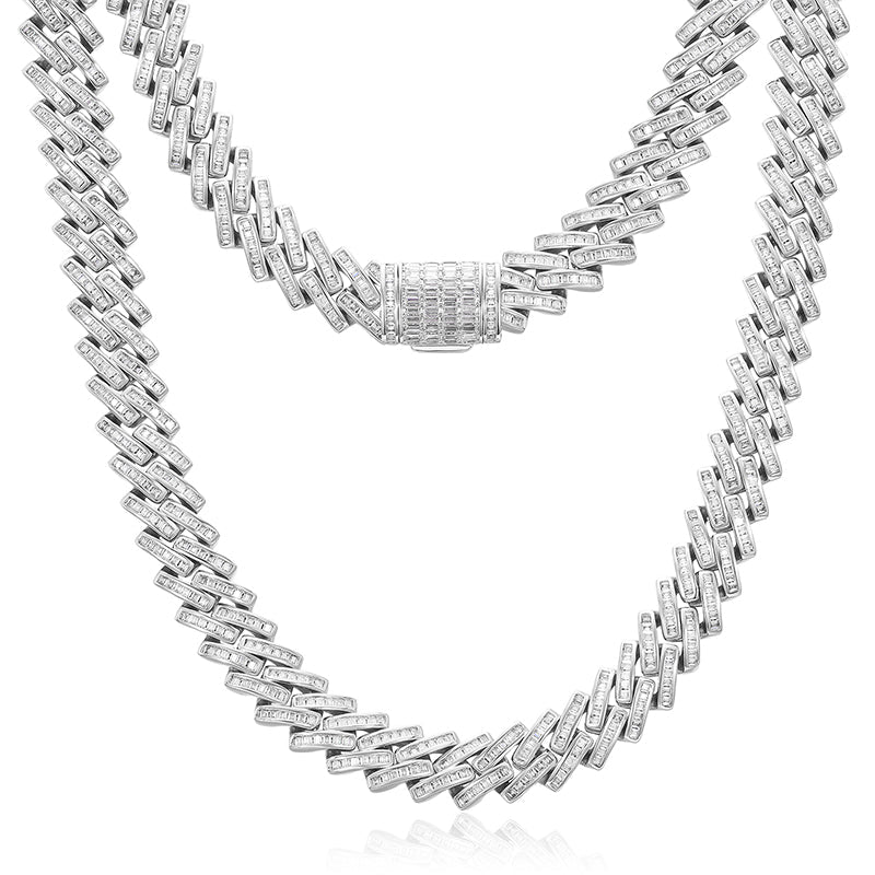 Cadena cubana de moissanita en plata 925 de alto impacto Watches | Zulter VIP .