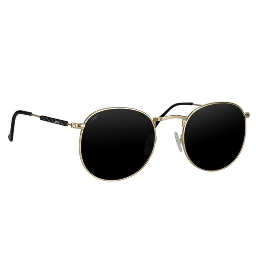 CAPTAIN™ - Premium-Sonnenbrille aus echter Kohlefaser mit goldenen Akzenten