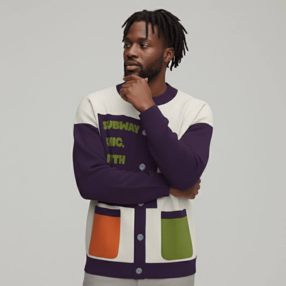 Cárdigan premium de cachemir con diseño urbano exclusivo Men's Fashion - Men's Clothing - Hoodies & Sweatshirts | Zulter VIP .