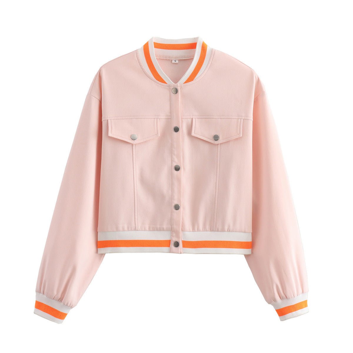 Chaqueta estilo béisbol rosa de lujo para mujer – Inspirada en Williamsburg, Nueva York Women's Fashion - Women's Clothing - Jackets & Coats - Jackets | Zulter VIP