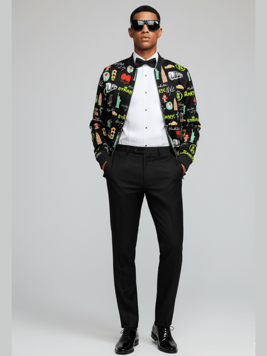 Chaqueta exclusiva de edición limitada con diseño urbano Manhattan Mosaic Men's Fashion - Men's Clothing - Jackets & Coats - Jackets | Zulter VIP .