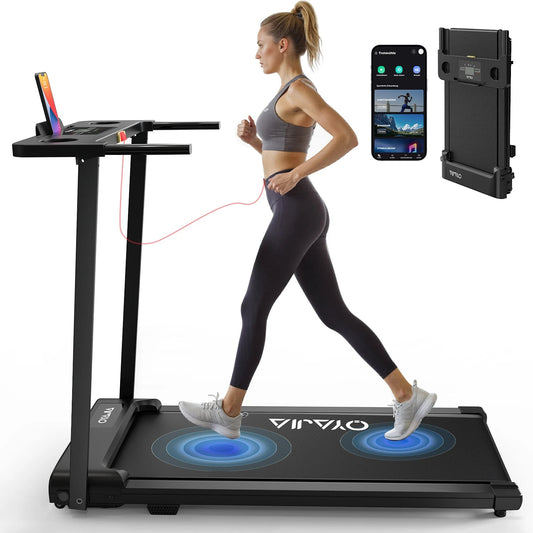Cinta de correr plegable 3 en 1 con motor potente y control inteligente Sports & Entertainment - Fitness & Body Building - Fitness Equipments | Zulter VIP .