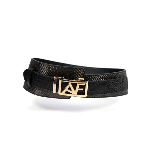 Cinturón exclusivo de carbono para mujer Assure Fashion – Elegancia y resistencia de lujo Women's Fashion - Women's Accessories - Women's Belts | Zulter VIP