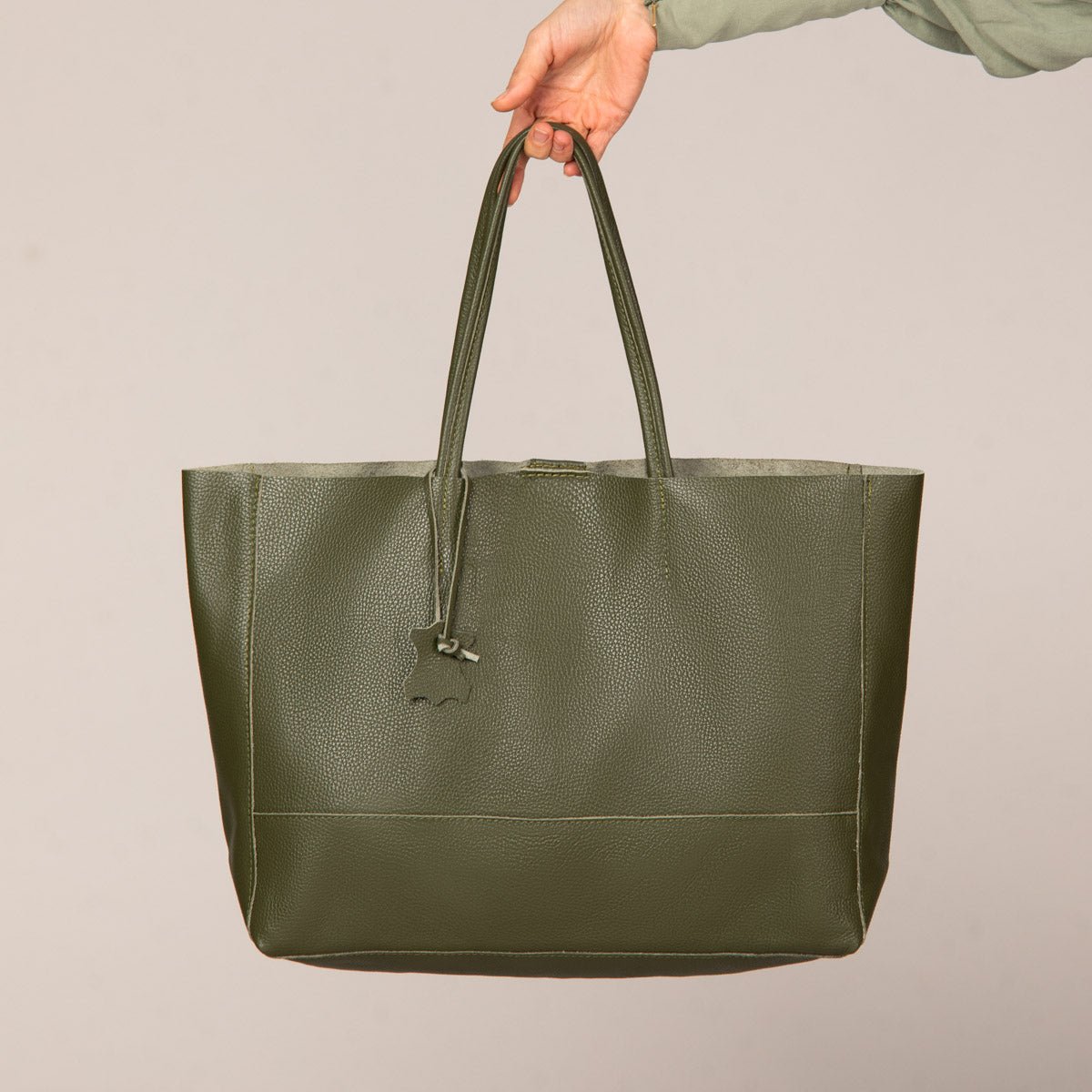 100% Authentic Italian Leather Bag - Artisan Elegance Made in Italy