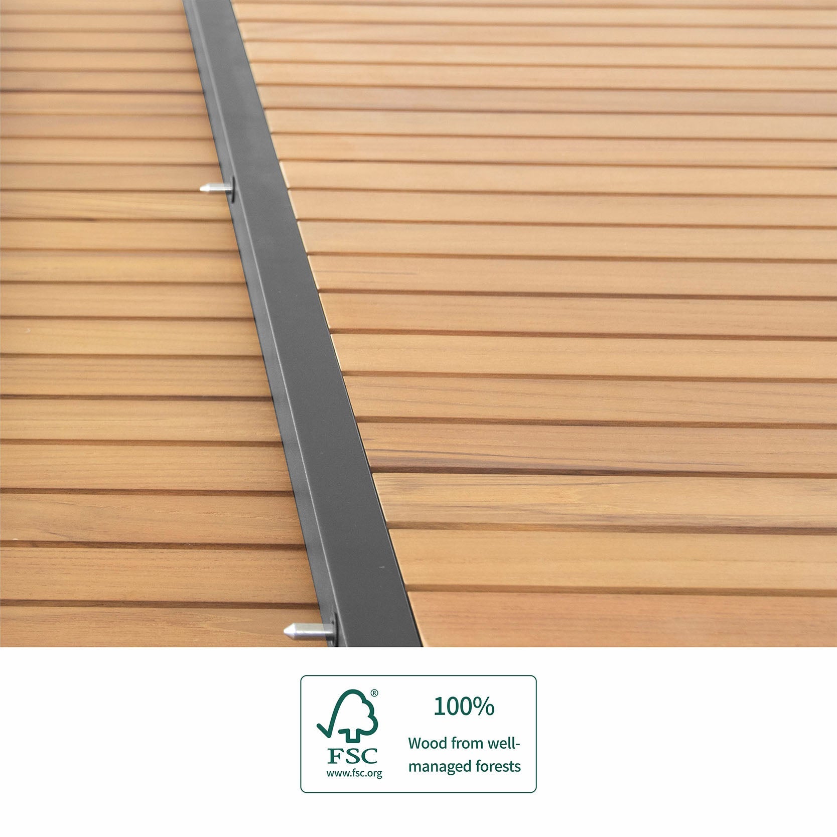 Conjunto exterior Heck para 12 personas con mesa extensible y sillas apilables en acabado carbón Home & Garden - Furniture - Outdoor Furniture - Garden Sets | Zulter VIP .