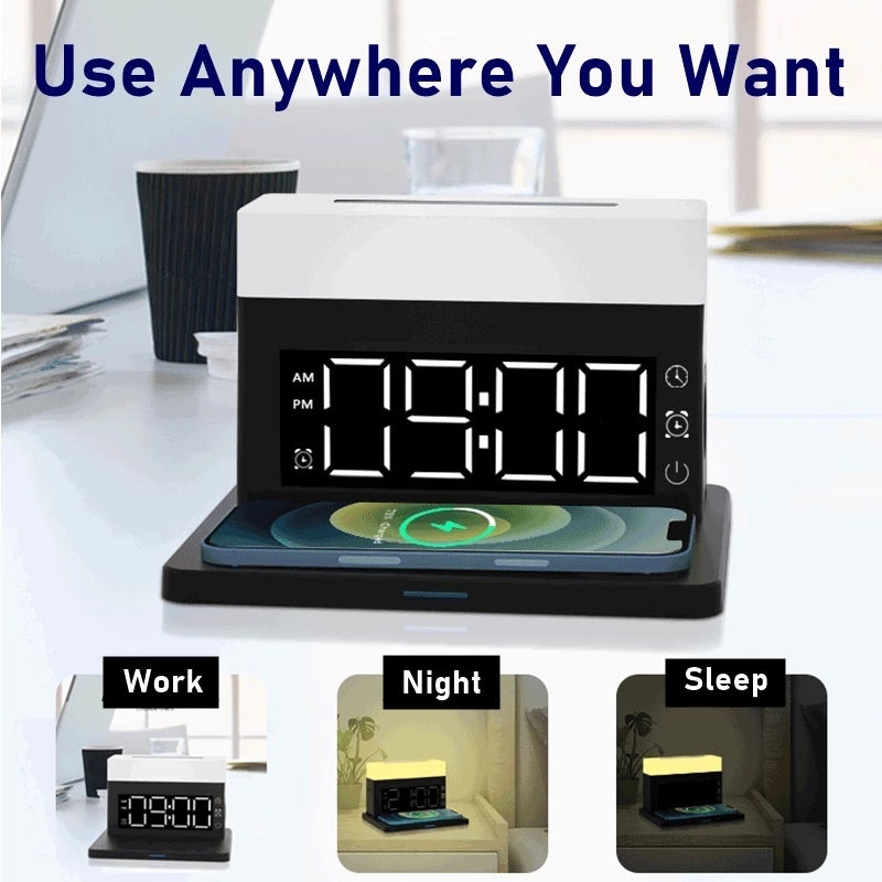 “Wake Up Better – The ZulterVIP™ Station That Organizes Your Nights and Charges Your Life”