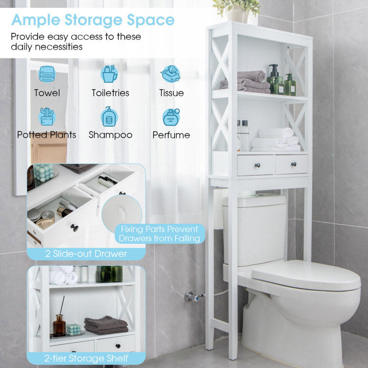 Estante Organizador de Baño Premium con Cajones – Ahorra Espacio y Gana Estilo