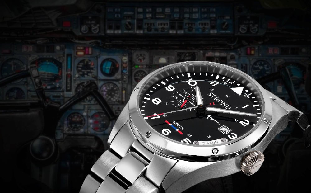 "El guardián del tiempo - STROND Concorde 24h.Negro,Edición Limitada" Men's Fashion - Men's Watches - Mechanical Watches | Zulter VIP