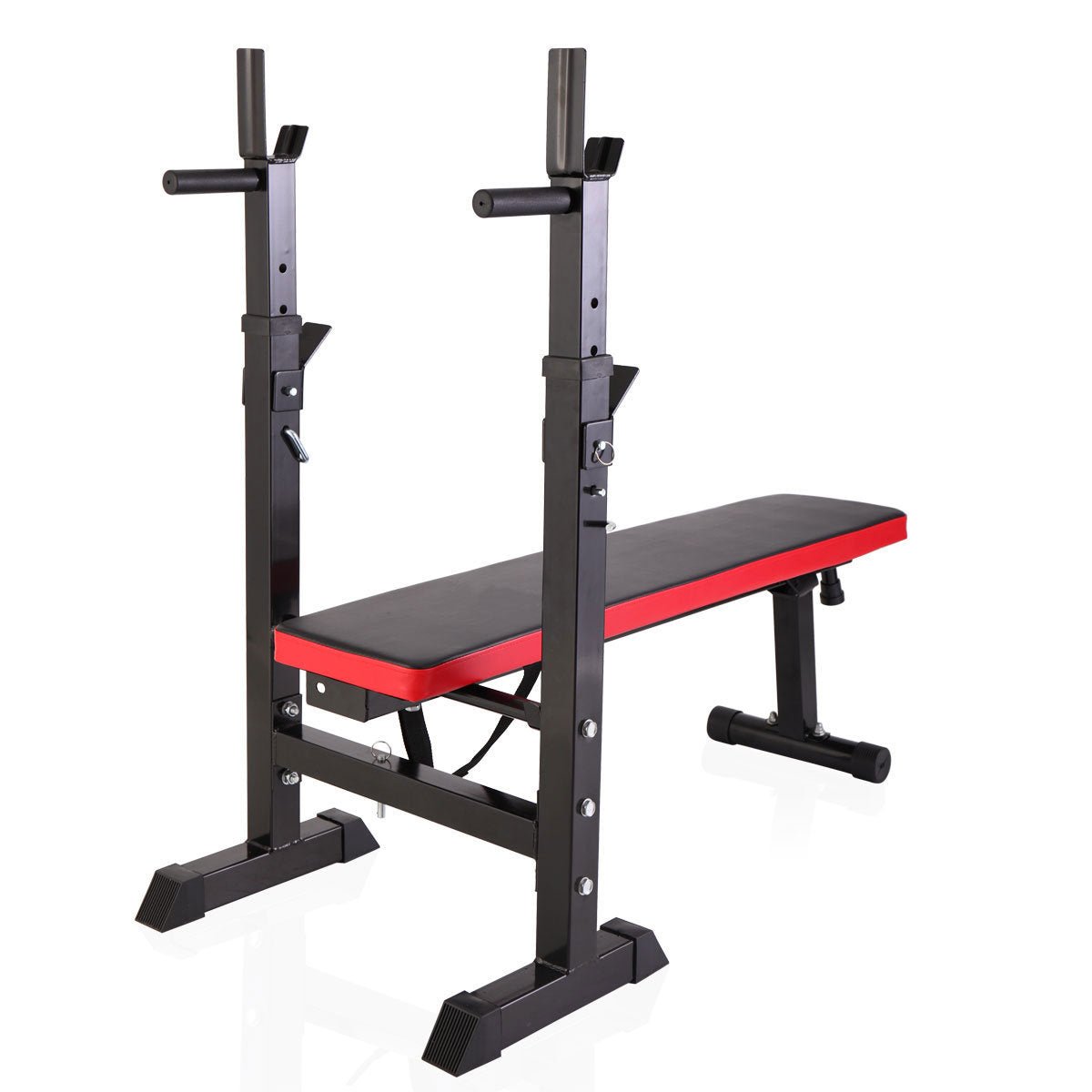 Estación de entrenamiento multifuncional plegable con banco ajustable y soporte para sentadillas Sports & Entertainment - Fitness & Body Building - Fitness Equipments | Zulter VIP
