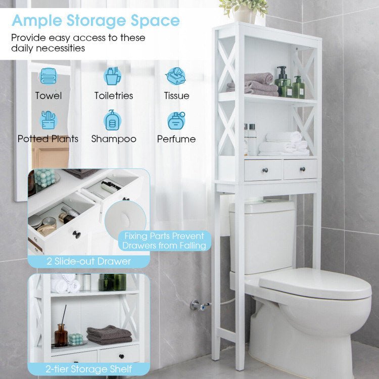 Estante Organizador de Baño Premium con Cajones – Ahorra Espacio y Gana Estilo Home & Garden - Bathroom Products - Bathroom Gadgets | Zulter VIP