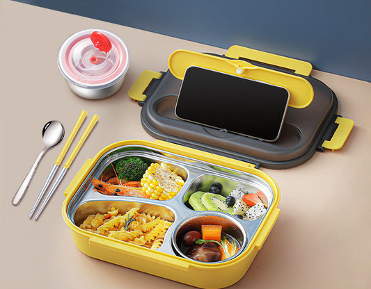 "Die Lunchbox, die Ihr Essen umarmt - frisch und bereit, es überall zu genießen".