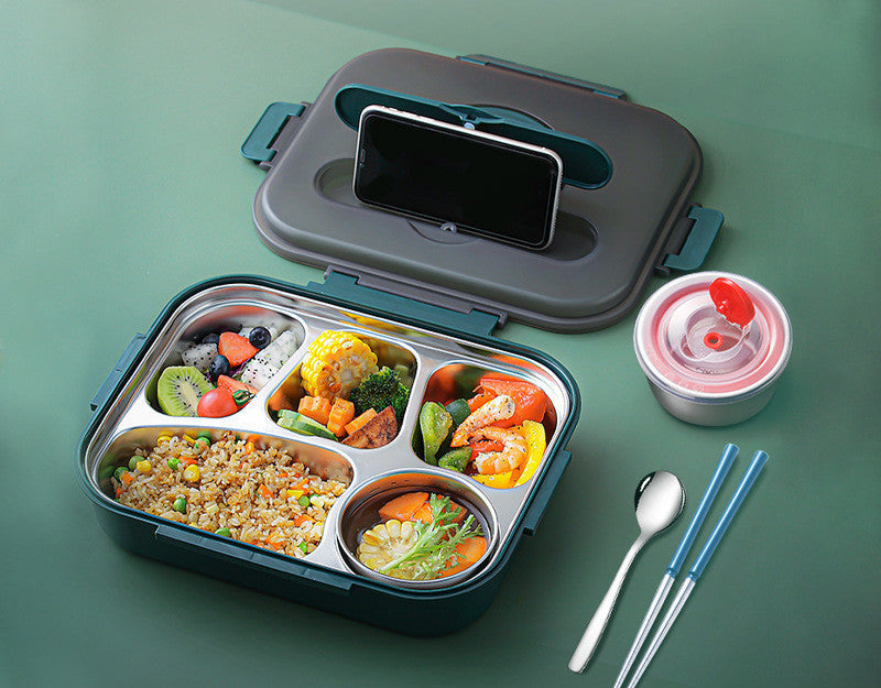 "Die Lunchbox, die Ihr Essen umarmt - frisch und bereit, es überall zu genießen".