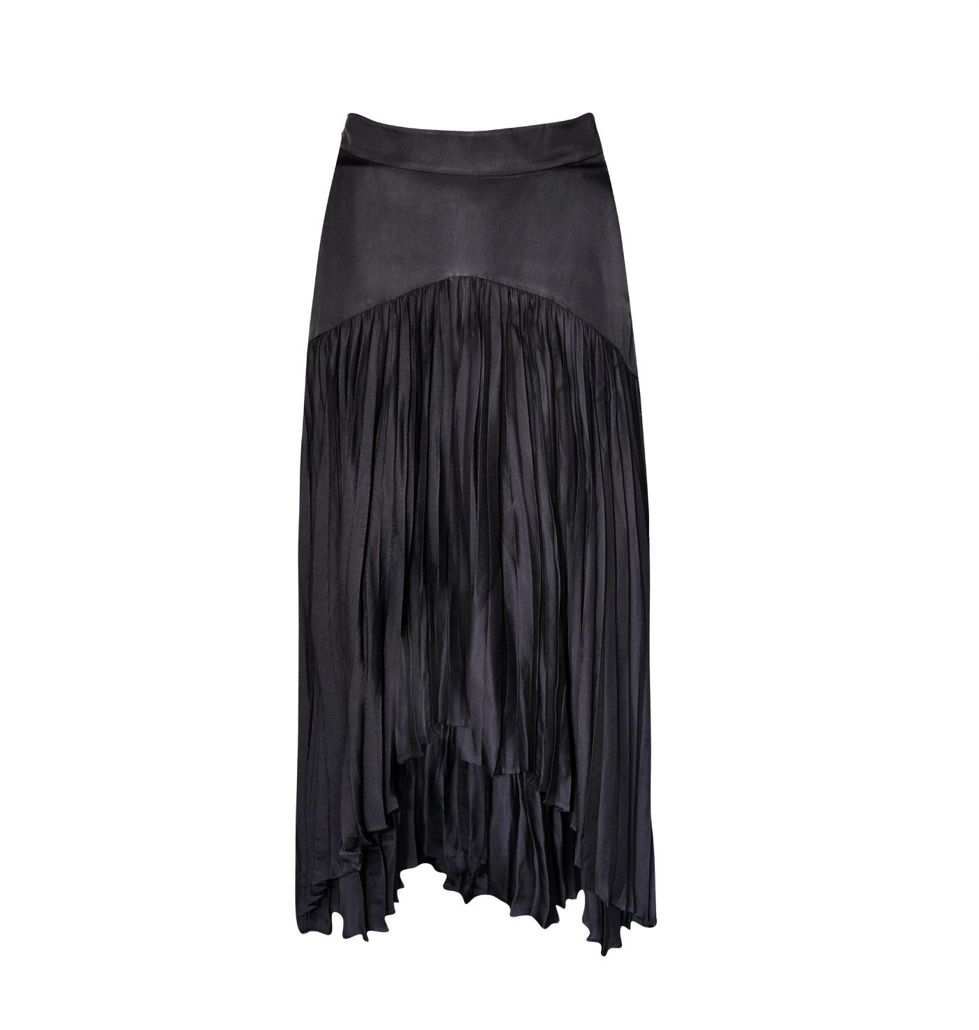 Falda negra Maryanne – Elegancia pura y línea impecable Women's Fashion - Women's Clothing - Skirt - Pleated skirt | Zulter VIP .