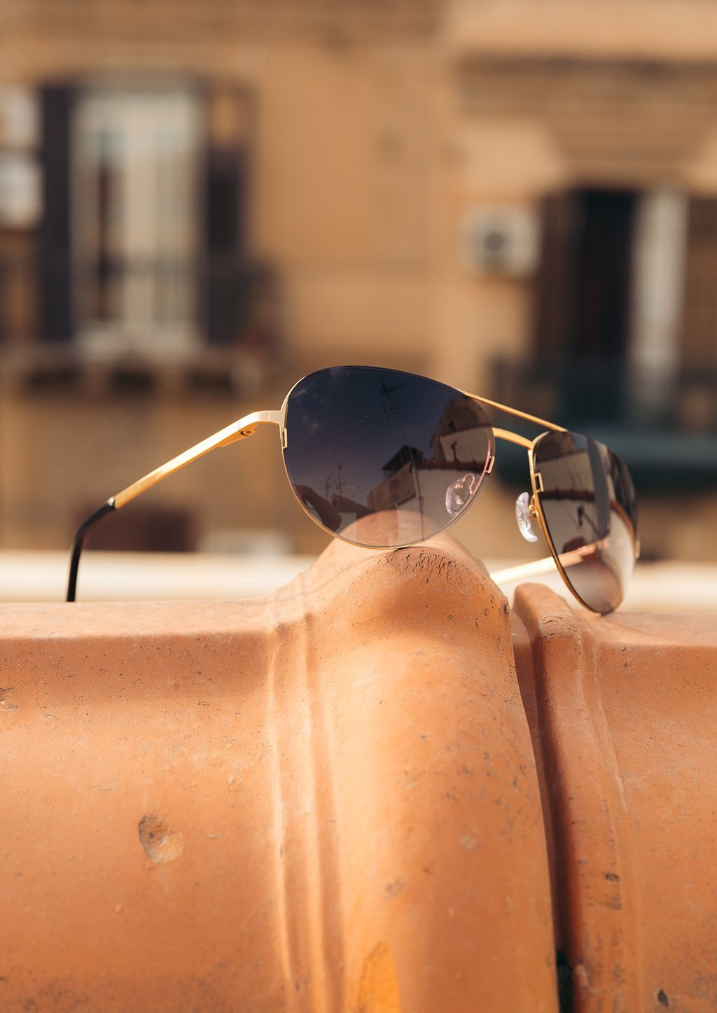 Gafas de sol aviador en titanio ultraligero con lentes intercambiables Men's Fashion - Men's Accessories - Men's Glasses - Men's Sunglasses | Zulter VIP .