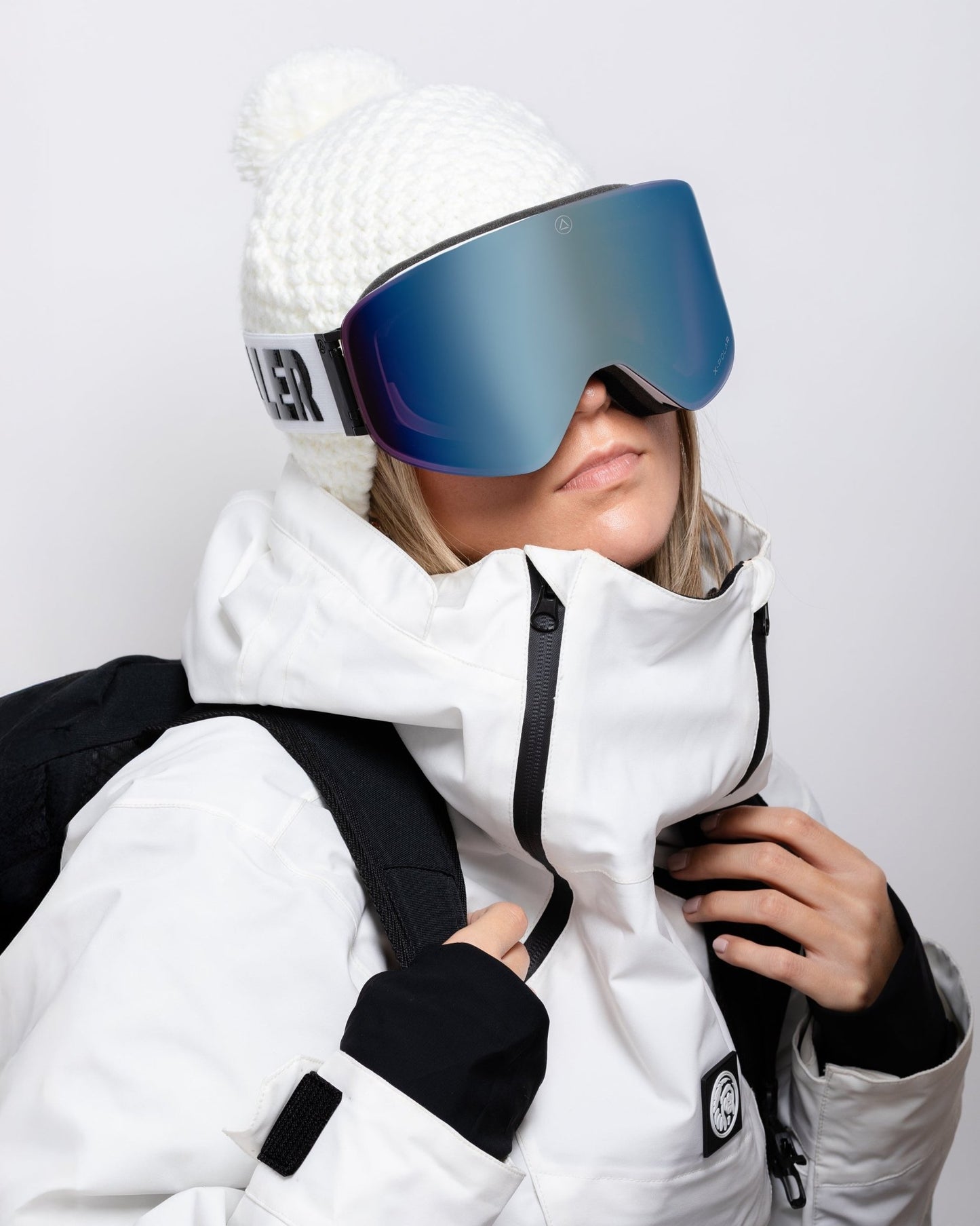 Gafas Freeride Acero Blanco/Azul Sports & Entertainment - Skiing & Snowboarding | Zulter VIP .
