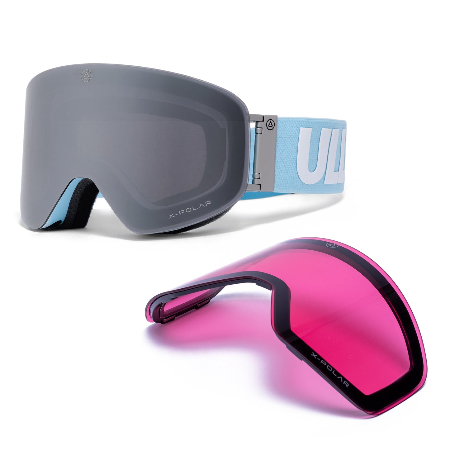 Gafas Freeride Azul Acero / Plata Sports & Entertainment - Skiing & Snowboarding - Skiing Eyewear | Zulter VIP .