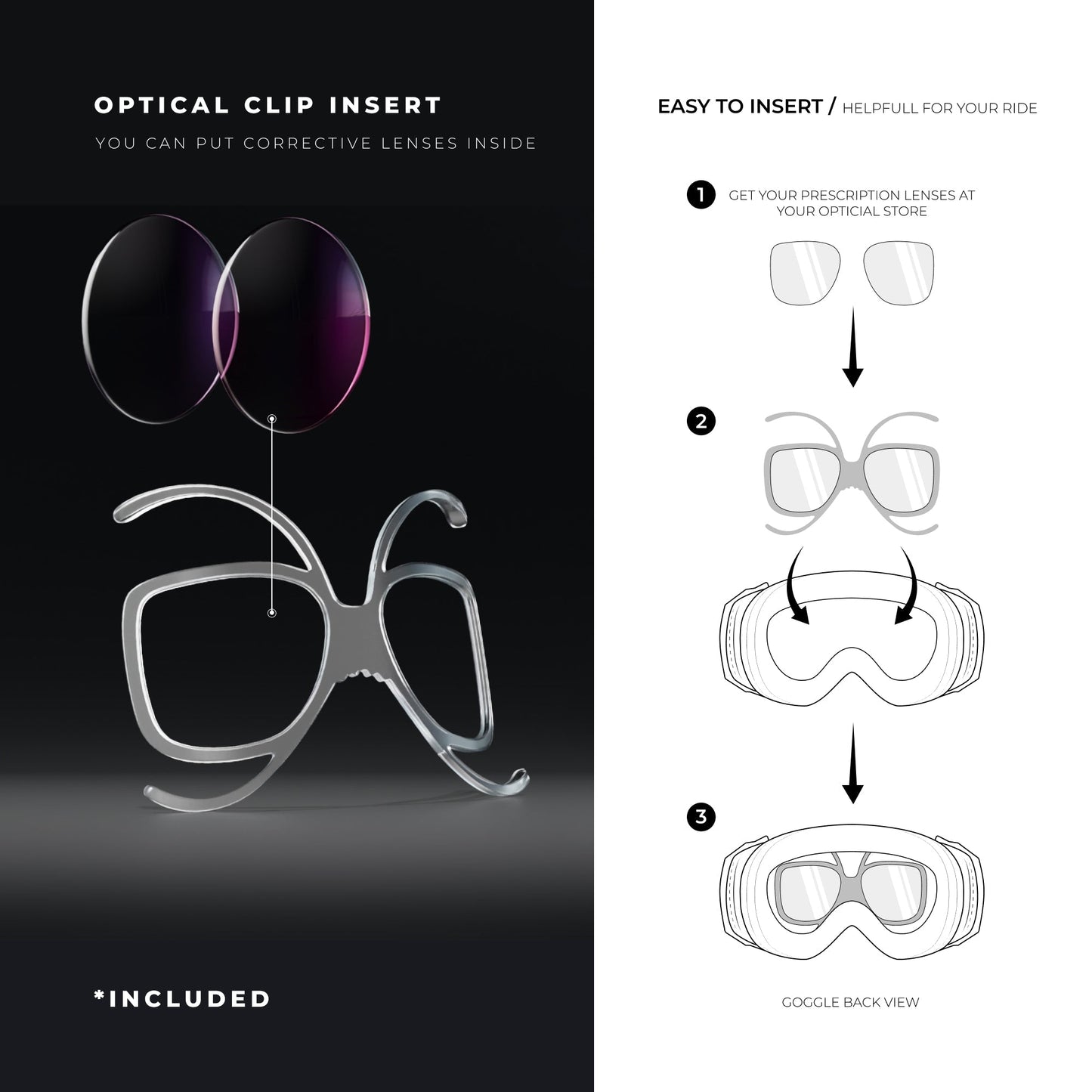 Gafas prémium de acero – Rojo/Plata Sports & Entertainment - Skiing & Snowboarding - Skiing Eyewear | Zulter VIP .