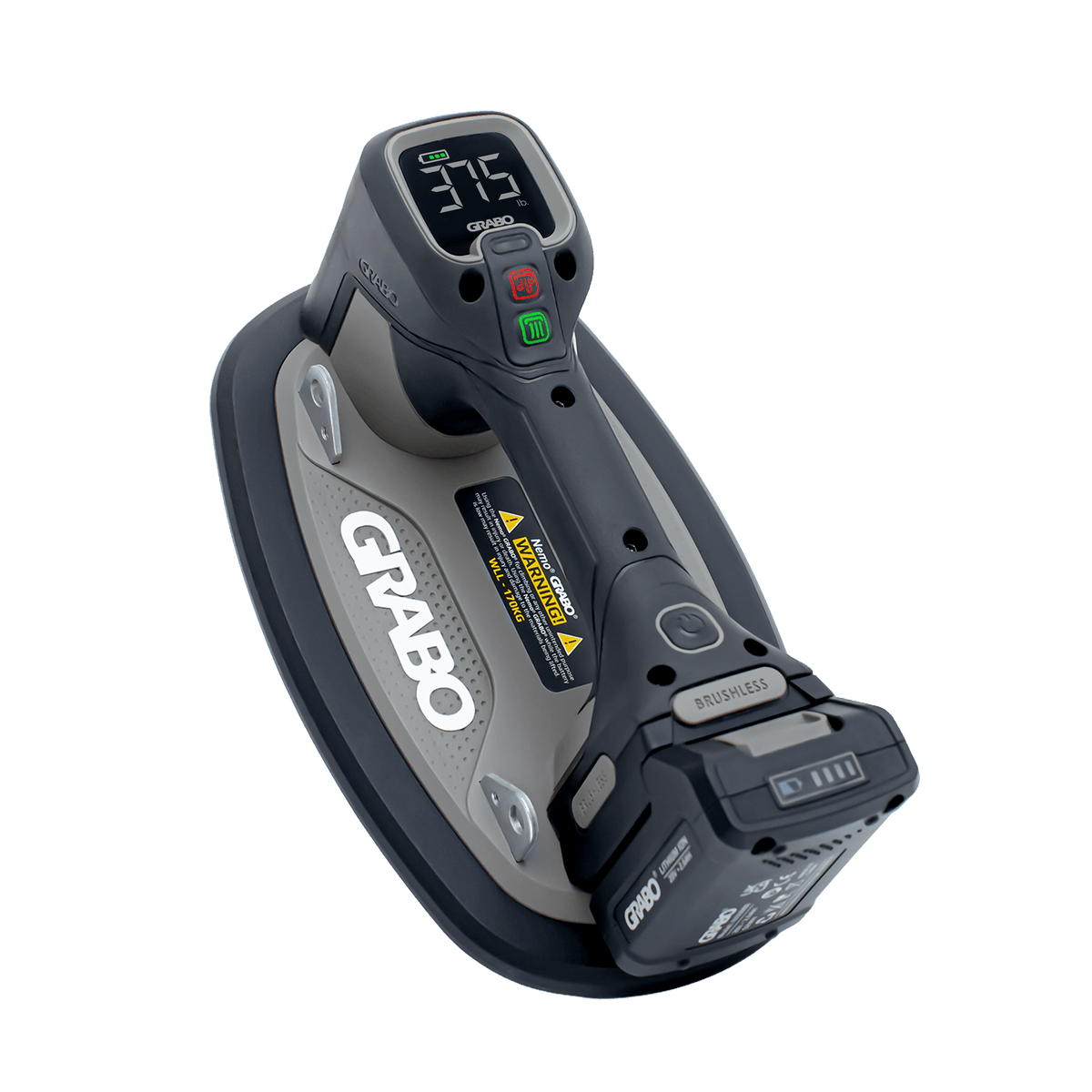 GRABO Pro Brushless Gripster 170 kg – Ventosa Eléctrica Inalámbrica con Control Remoto Tools - Lifting Tools & Accessories | Zulter VIP .