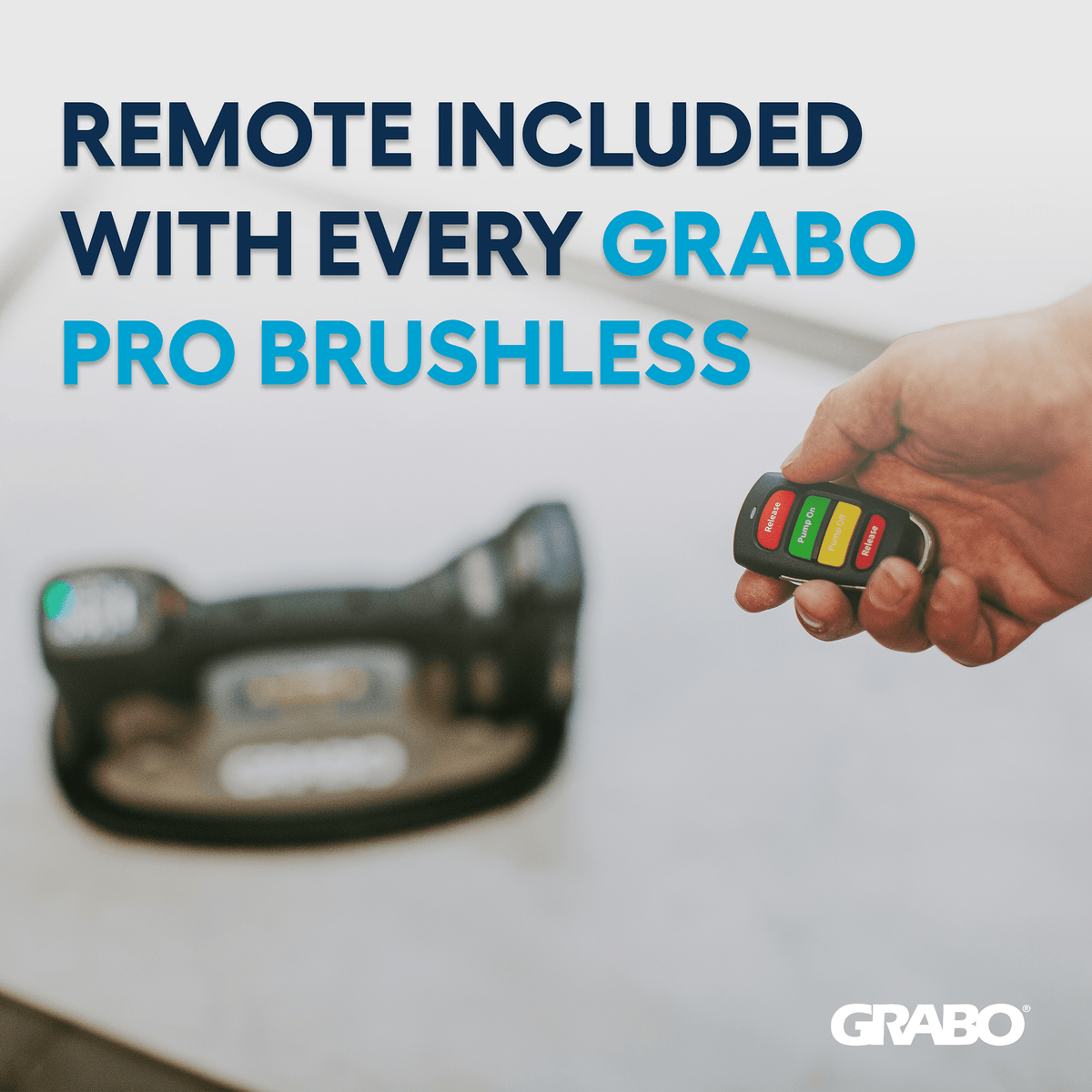 GRABO Pro Brushless Gripster 170 kg – Ventosa Eléctrica Inalámbrica con Control Remoto Tools - Lifting Tools & Accessories | Zulter VIP .