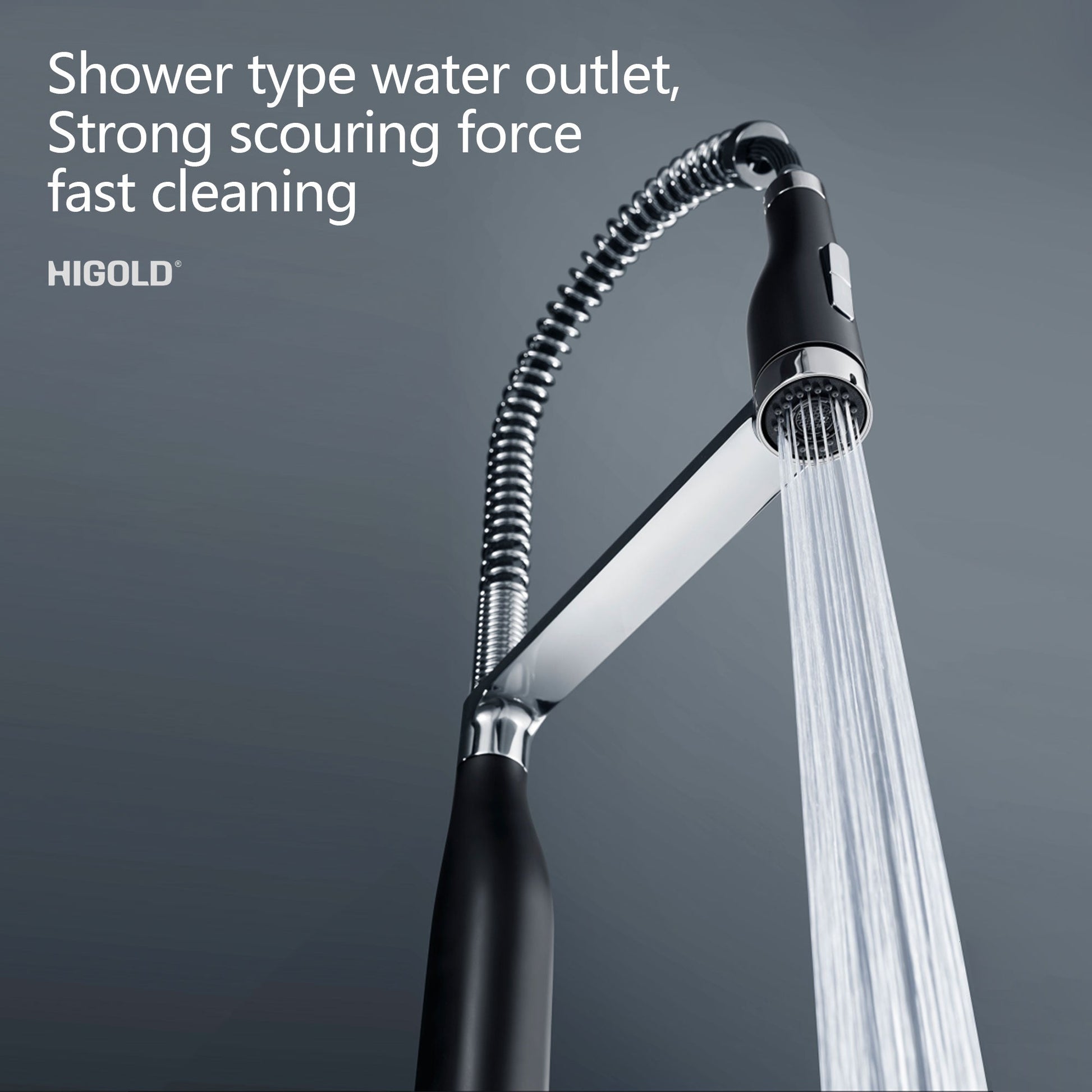 Grifo de cocina extraíble con diseño de cuello de cisne – Acero inoxidable premium Home & Garden - Home Improvement - Kitchen Fixtures - Kitchen Faucets | Zulter VIP .