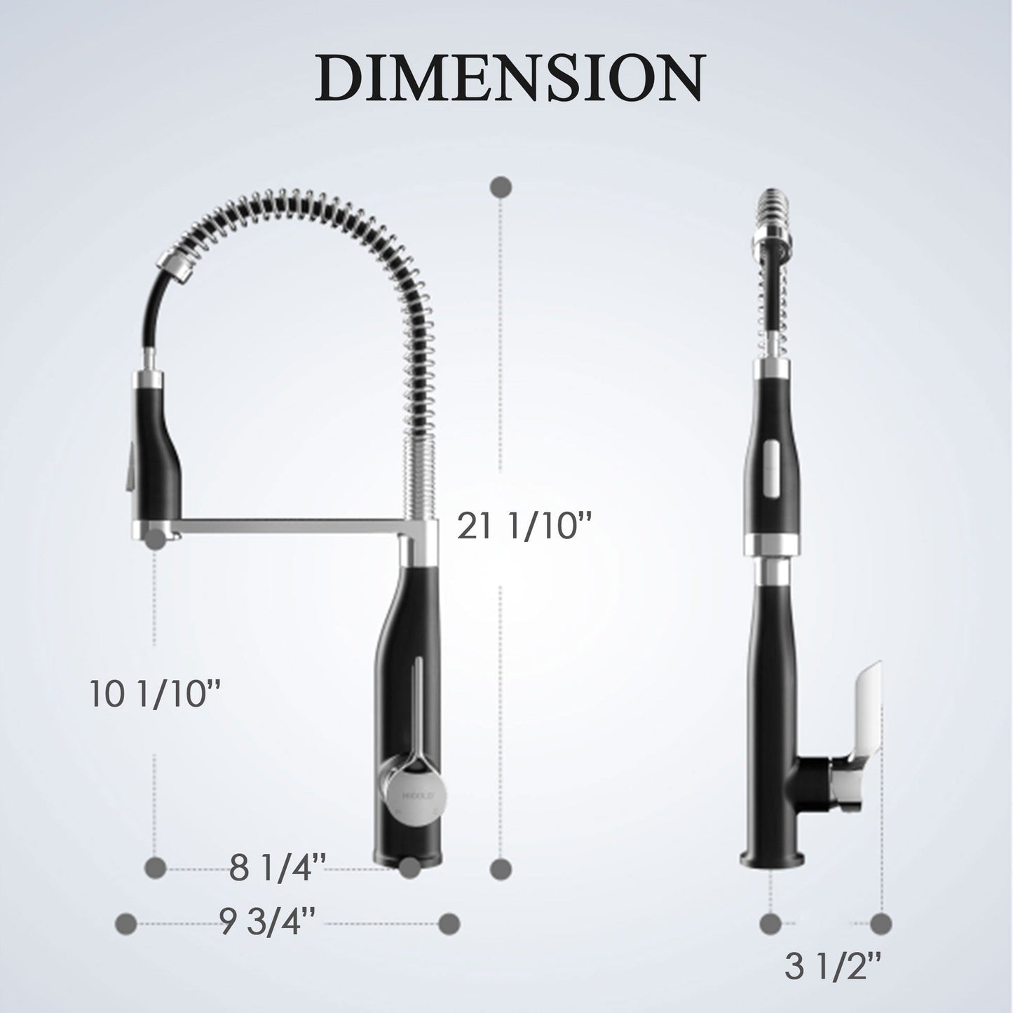 Grifo de cocina extraíble con diseño de cuello de cisne – Acero inoxidable premium Home & Garden - Home Improvement - Kitchen Fixtures - Kitchen Faucets | Zulter VIP .