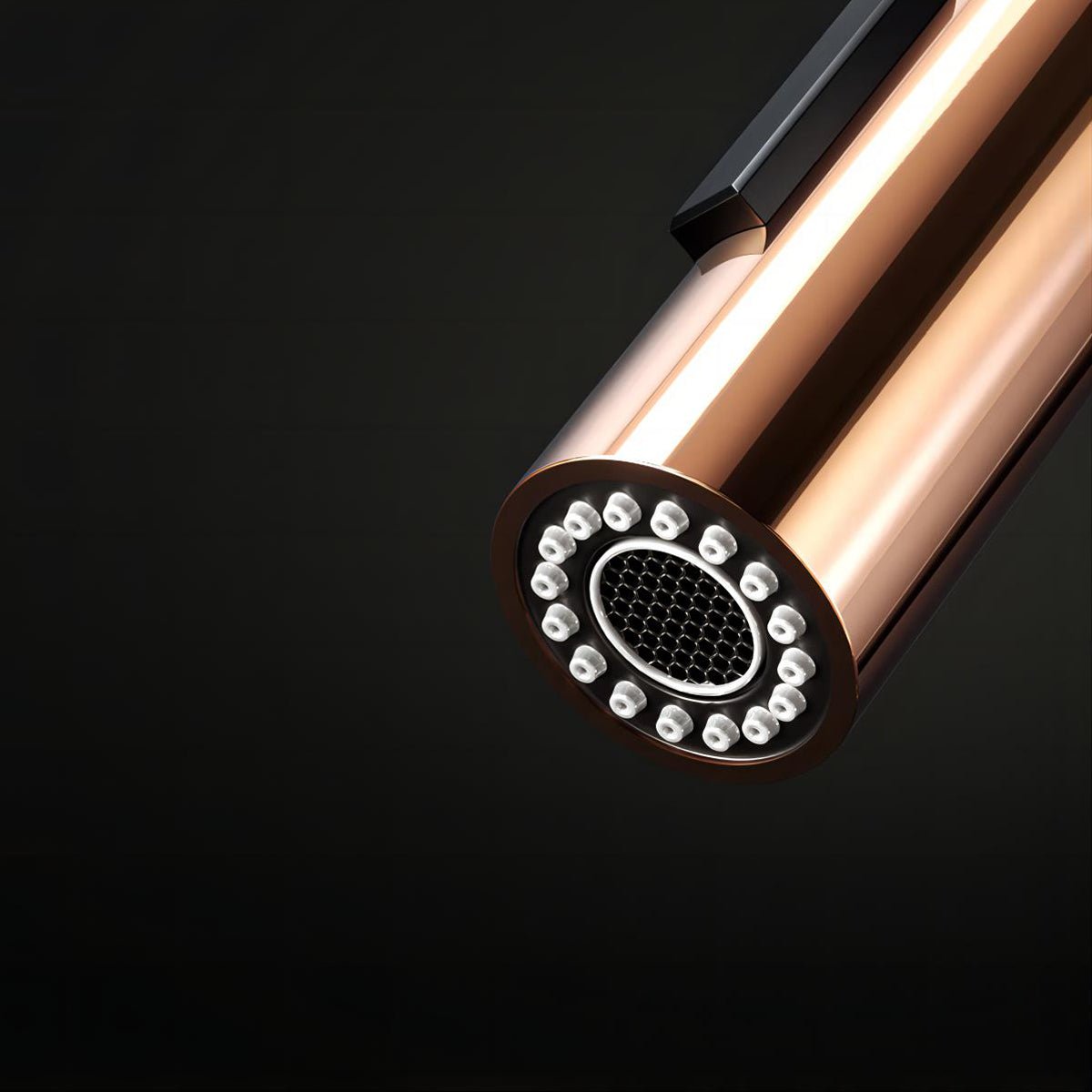 Grito de cocina monomando extraíble – Acabado oro negro / níquel cepillado Home & Garden - Home Improvement - Kitchen Fixtures - Kitchen Faucets | Zulter VIP .