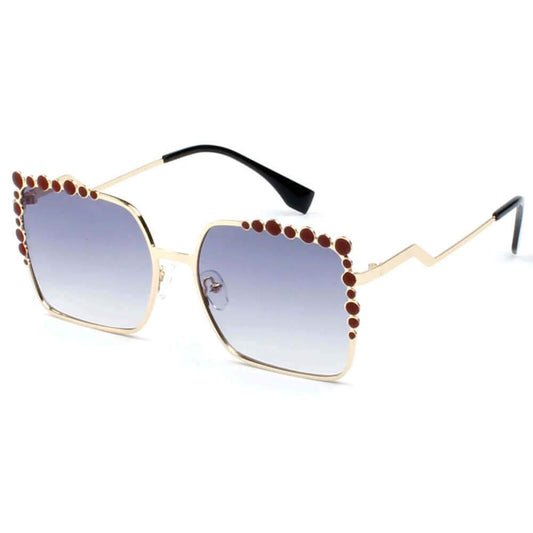 "Horizonte de Cristal - Gafas de Sol que Encantan la Mirada" Women's Fashion - Women's Accessories - Women's Glasses - Women's Sunglasses | Zulter VIP