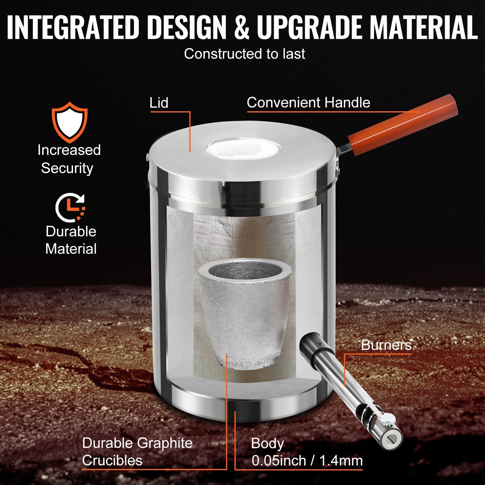 🔥 Horno de fundición a propano 6 kg – Convierte metales en tesoros Home & Garden - Home Improvement - Home Appliances - Kitchen Appliances | Zulter VIP