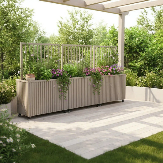 Jardineras Divisorias de Arboleda con Diseño Arquitectónico y Movilidad Integrada Home & Garden - Garden Supplies - Garden Pots & Planters | Zulter VIP .