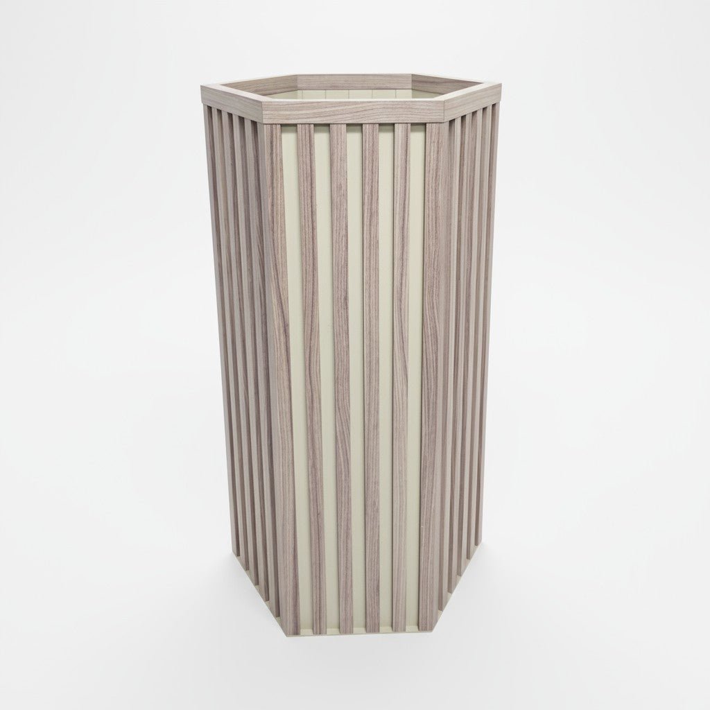 Jardineras Grandes con Columnas Hexagonales y Diseño Arquitectónico Moderno Home & Garden - Garden Supplies - Garden Pots & Planters | Zulter VIP .