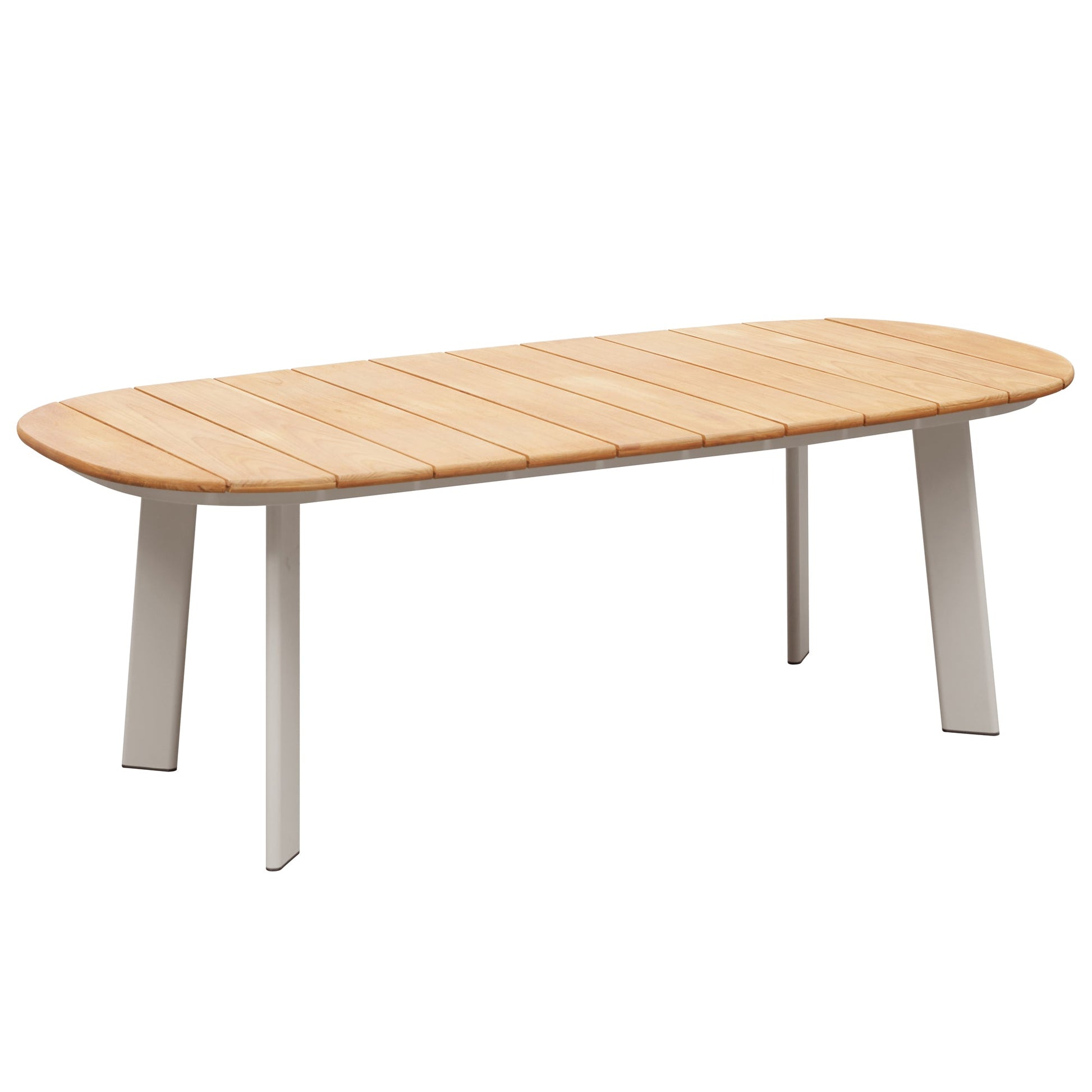 Juego de comedor exterior de lujo HI GOLD – Set de 7 piezas en teca con cojines blancos premium Home & Garden - Furniture - Outdoor Furniture - Garden Sets | Zulter VIP