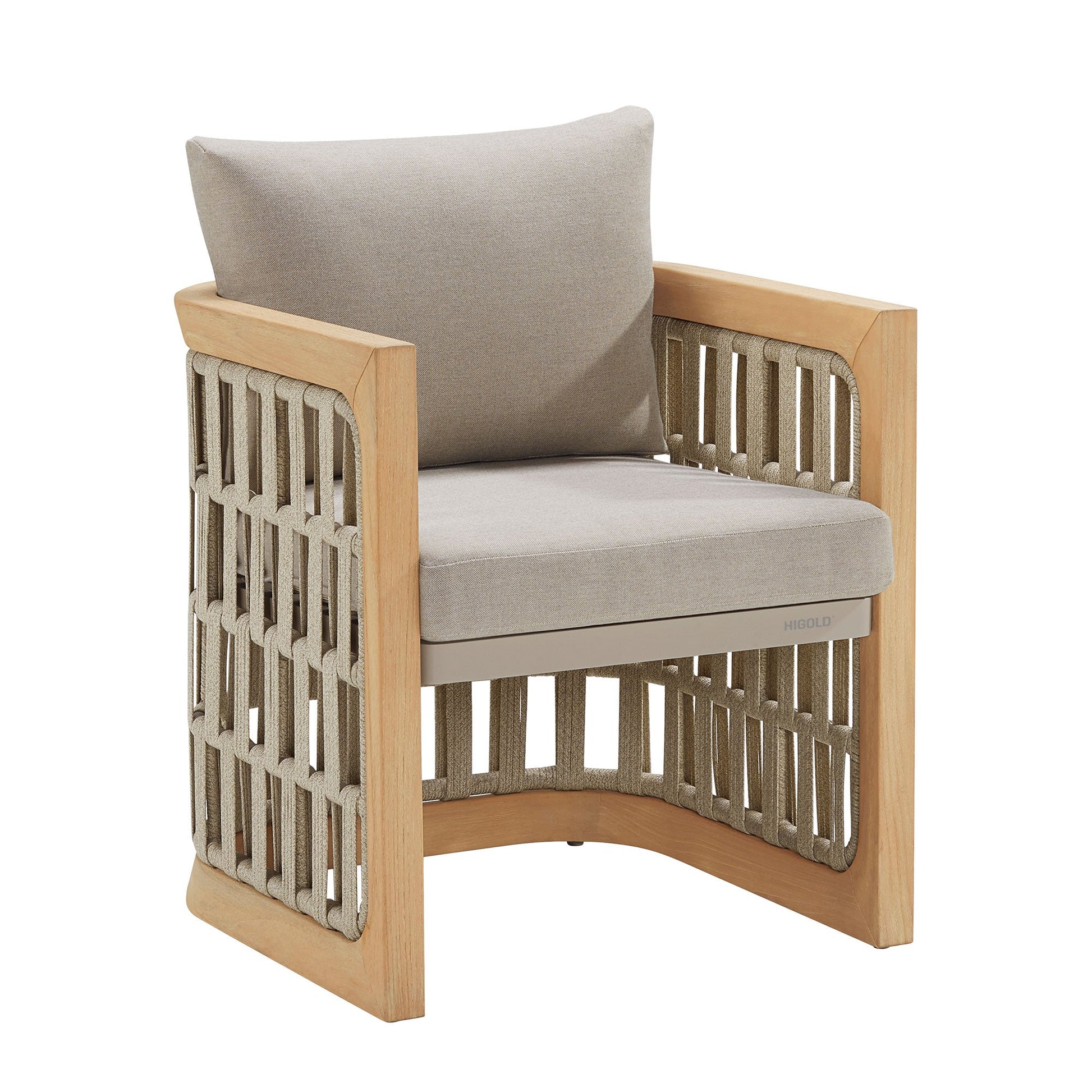 Juego de comedor exterior RIVA (6 personas, teca maciza, cojines incluidos) Home & Garden - Furniture - Outdoor Furniture - Garden Sets | Zulter VIP .